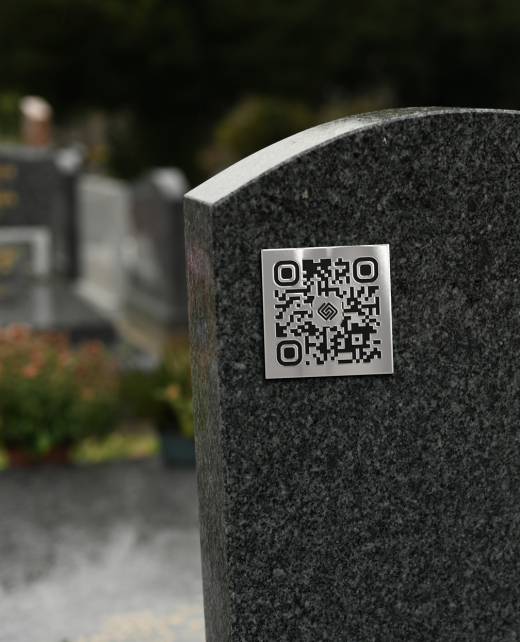 QR code para túmulos