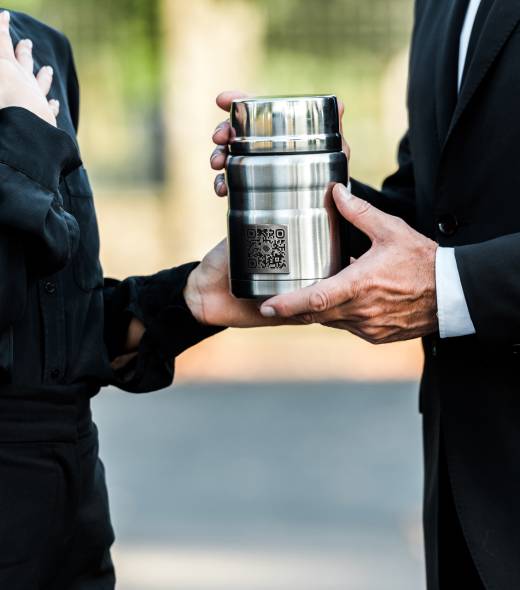 QR code para túmulos